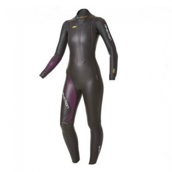 Blueseventy Reaction fullsleeve wetsuit vrouwen 2015 WSRFS12BLK00WM